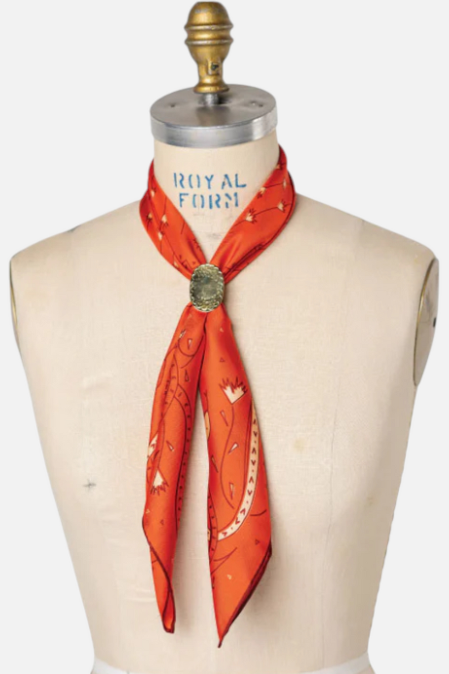 Jenni Earle Own Your Power Silk Scarf – side view