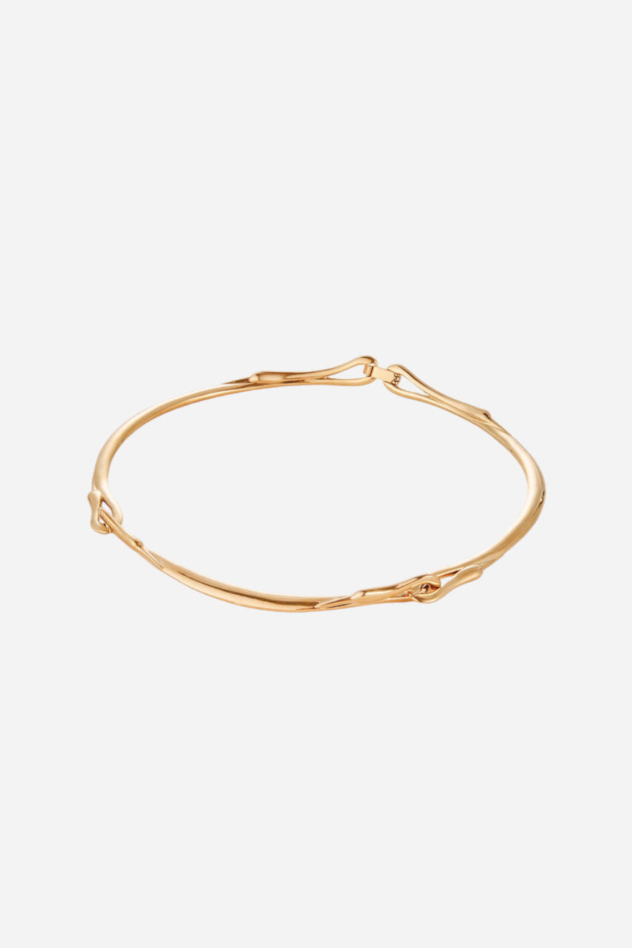 Jenny Bird Lisieux Collar Necklace in Gold – front view
