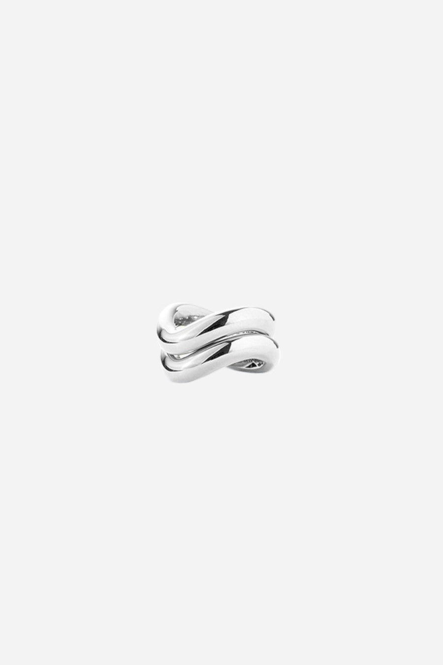 Jenny Bird Ola Ring Set in Sterling Silver - Size 6 – front view