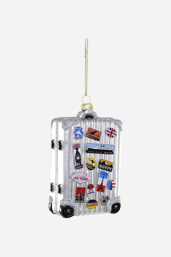 Jetsetter Suitcase Ornament