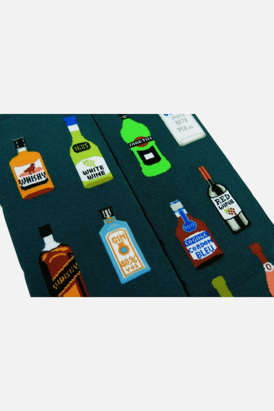 Jhj Int Company Ltd Chaossocks Wine and Liquor Socks – back view