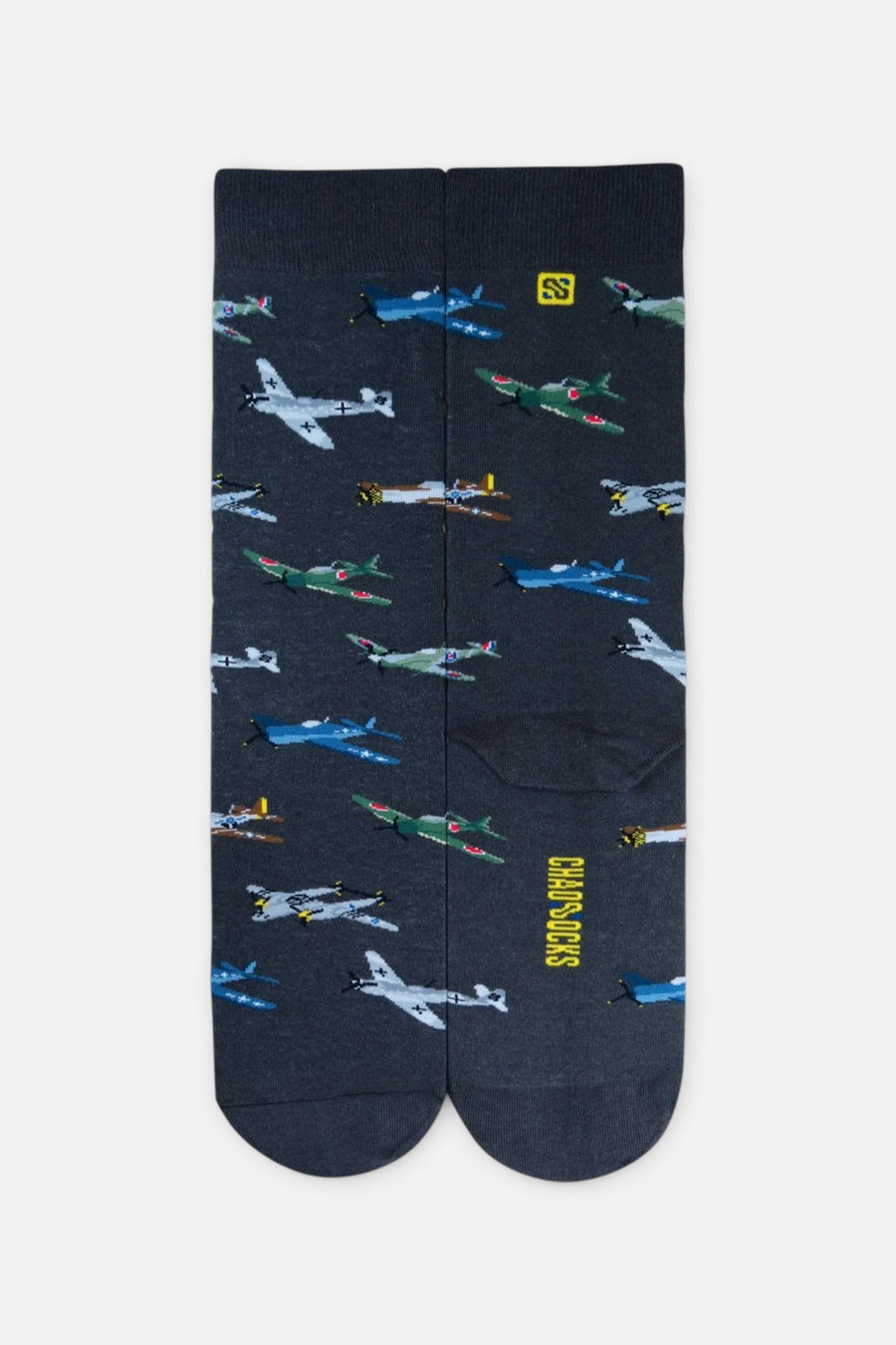 Jhj Int Company Ltd Chaossocks WWII Planes Socks – back view