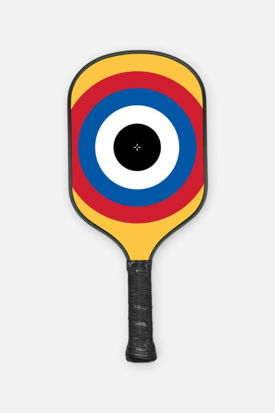 Jill & Ally Bullseye Pickleball Paddle – back view