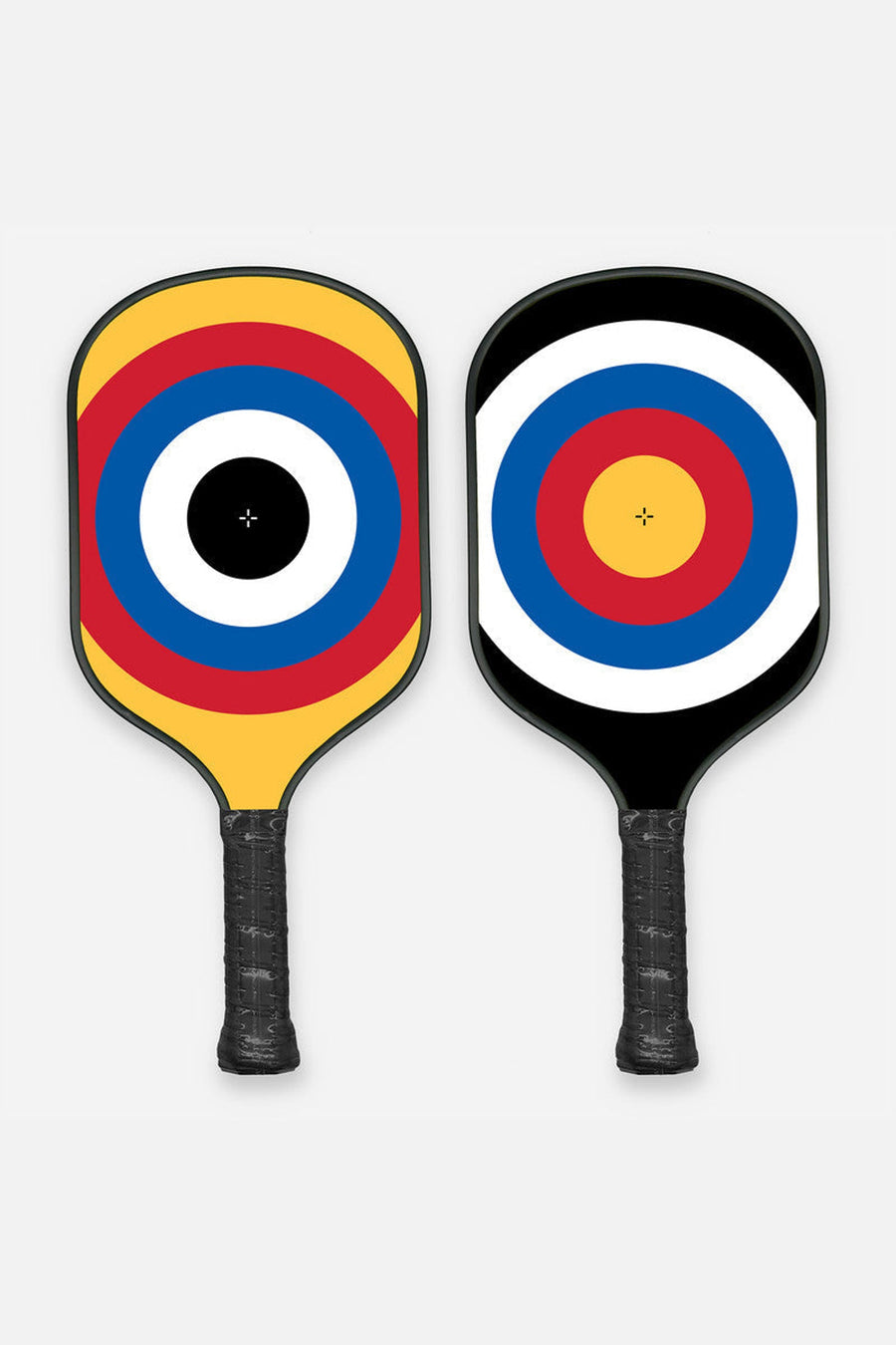 Jill & Ally Bullseye Pickleball Paddle – side view