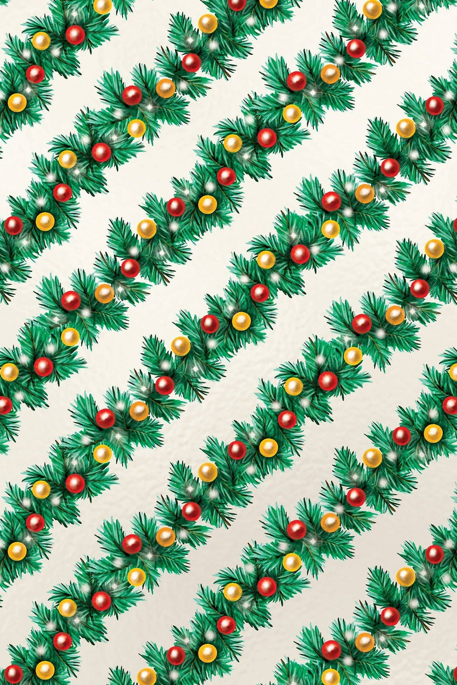 Jillson & Roberts Garlands Jumbo Wrapping Paper – front view