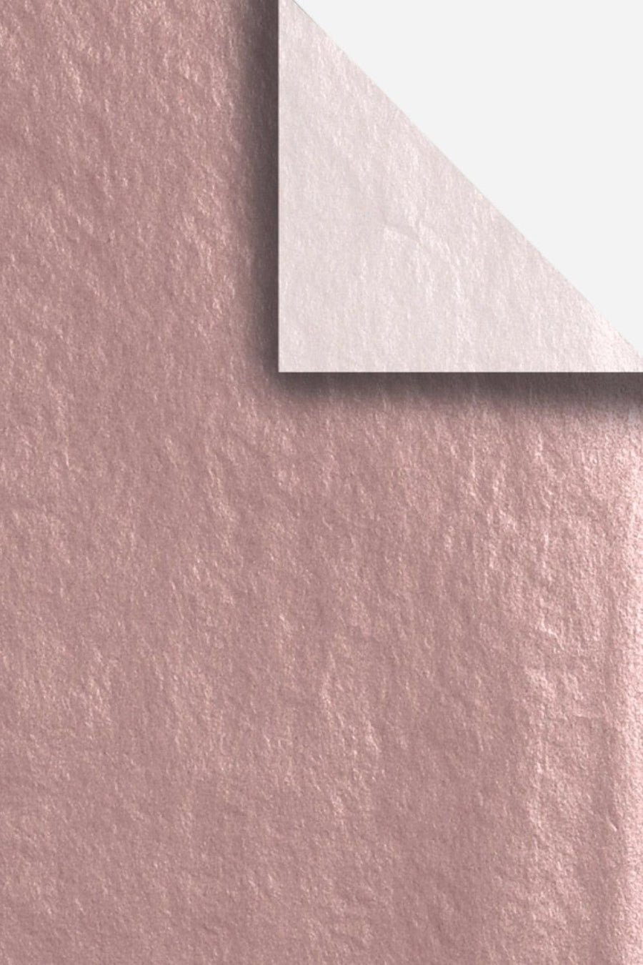 Jillson & Roberts Metallic Matte Rose Gold Tissue Paper – back view