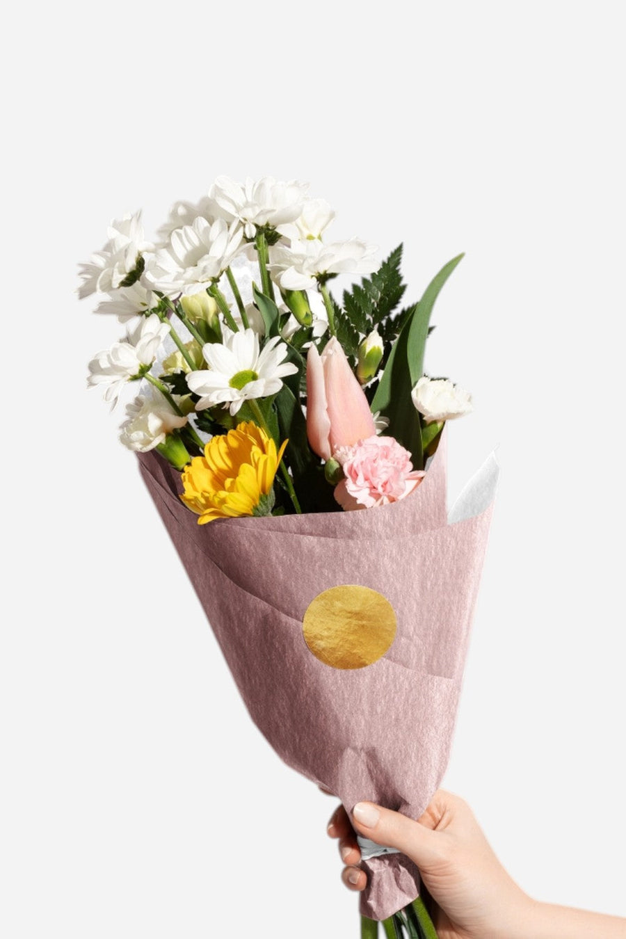 Jillson & Roberts Metallic Matte Rose Gold Tissue Paper – detail