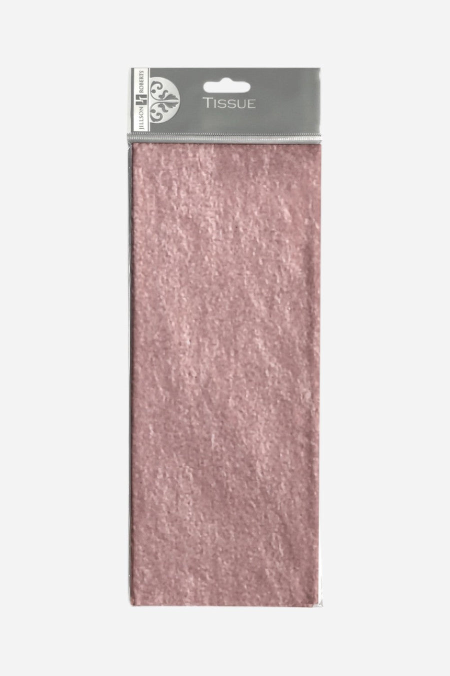 Jillson & Roberts Metallic Matte Rose Gold Tissue Paper – front view