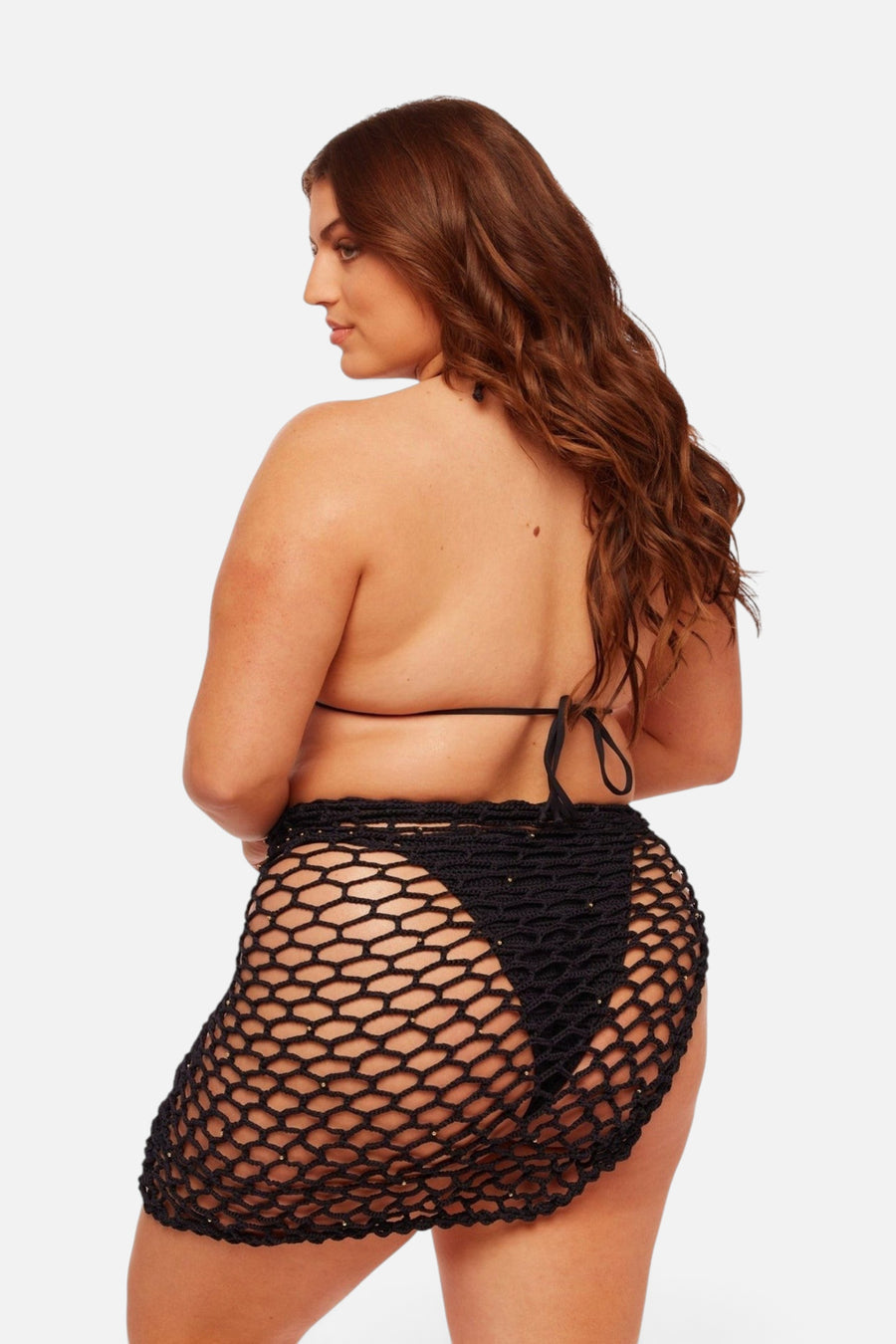 JMP The Label Cabo Triangle Top in Midnight Black – alternate