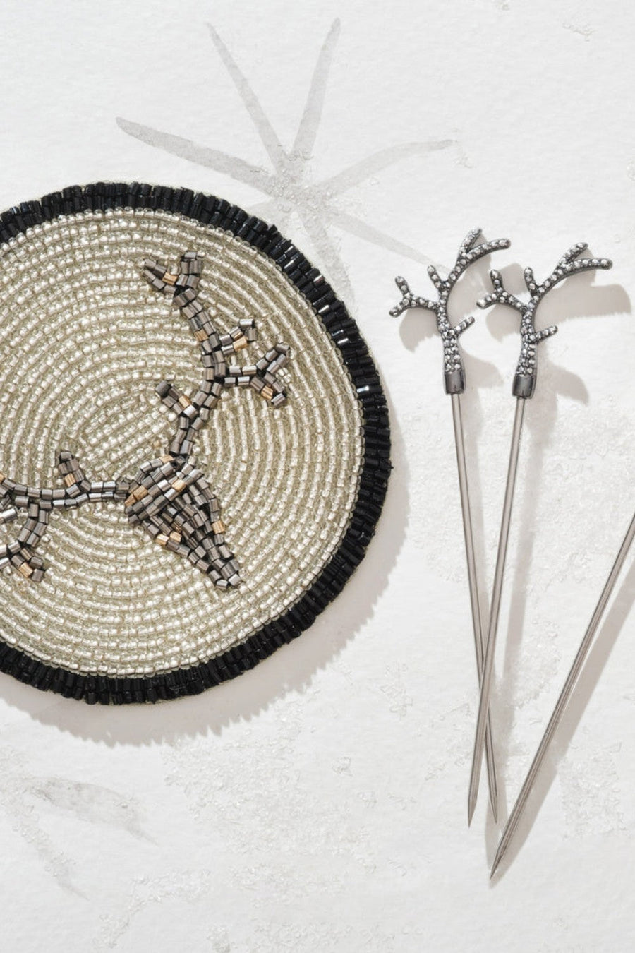 Joanna Buchanan Antler Coaster – back view