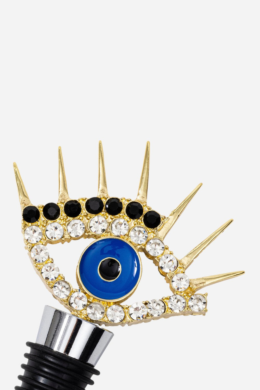 Joanna Buchanan Evil Eye Wine Stopper – side view
