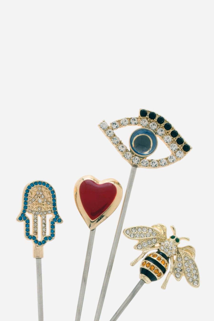 Joanna Buchanan Lucky Charm Cocktail Picks – back view