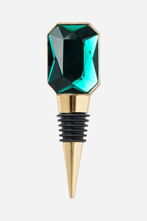 Joanna Buchanan Single Gem Wine Stopper, Emerald