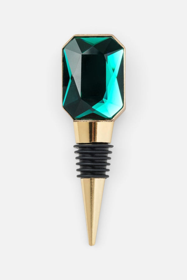 Joanna Buchanan Single Gem Wine Stopper, Emerald