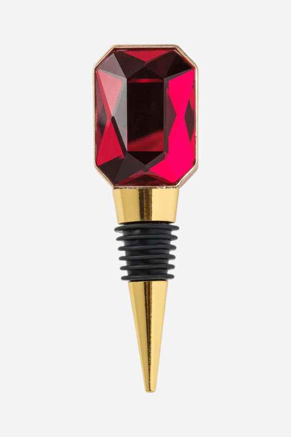 Joanna Buchanan Single Gem Wine Stopper, Ruby