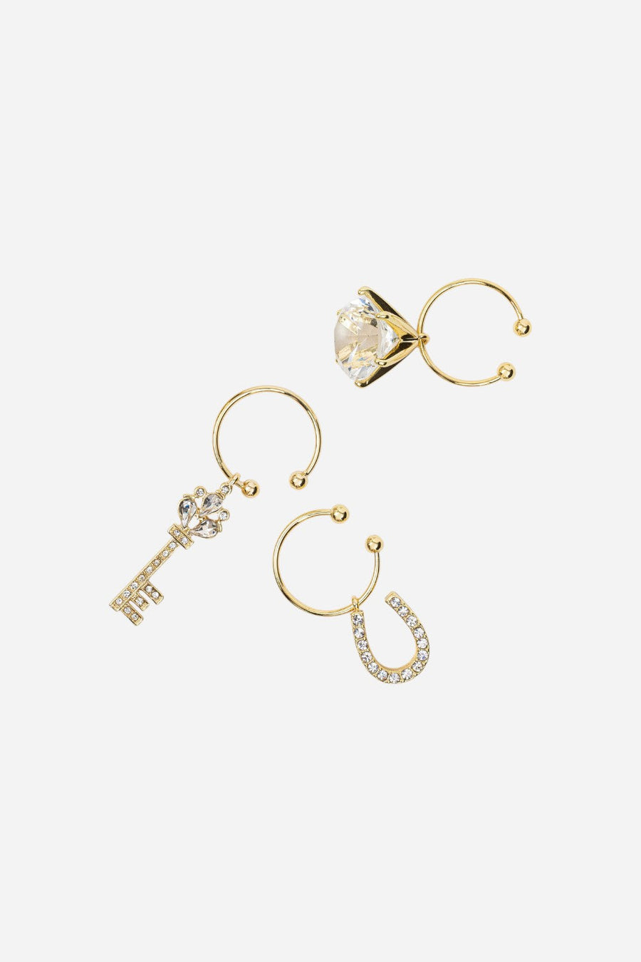 Joanna Buchanan Wedding Wine Charms – back view