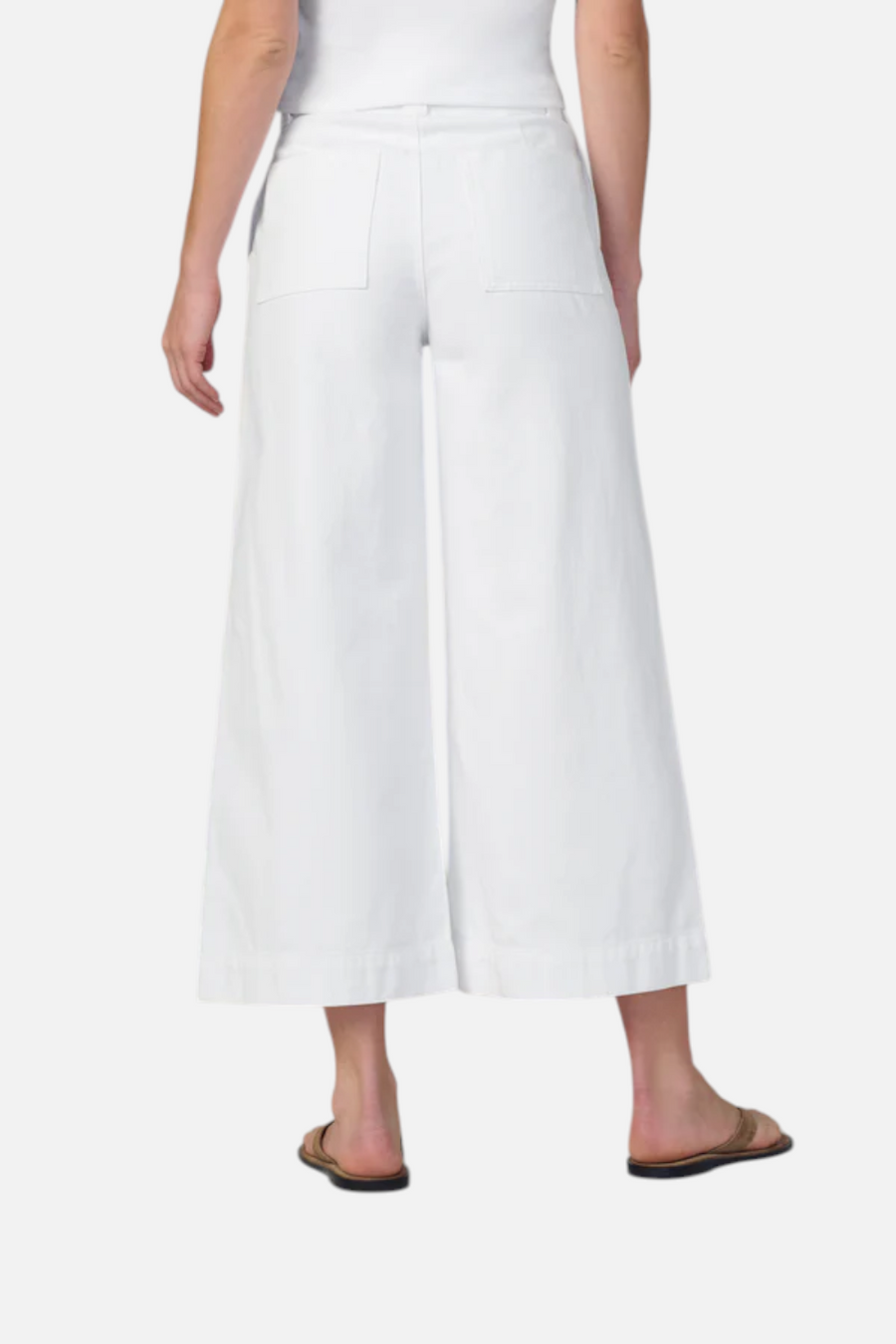 Joes Jeans Addison Pant in White – detail