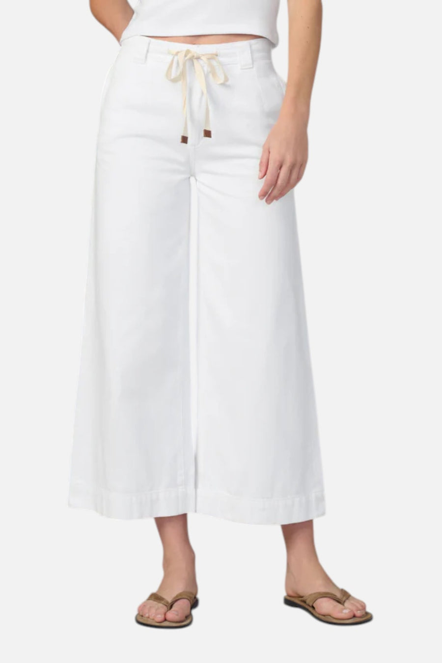 Joes Jeans Addison Pant in White – side view