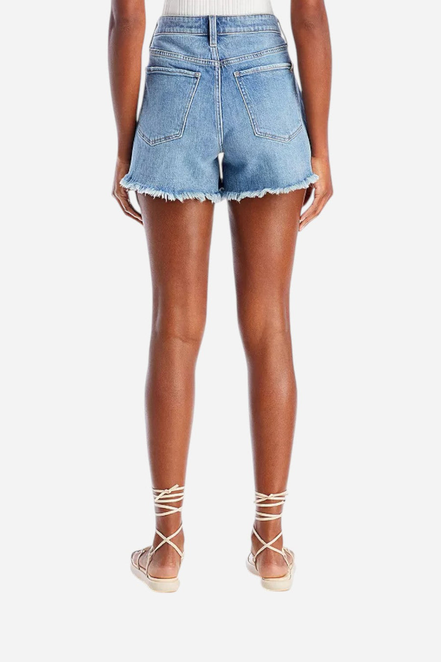 Joes Jeans Jesse High Rise Relaxed Short in Not Your Babe – back view