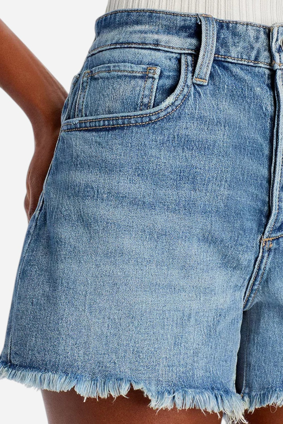 Joes Jeans Jesse High Rise Relaxed Short in Not Your Babe – detail