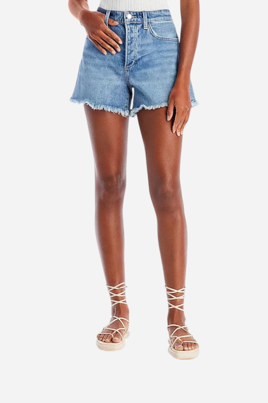 Joes Jeans Jesse High Rise Relaxed Short in Not Your Babe – front view
