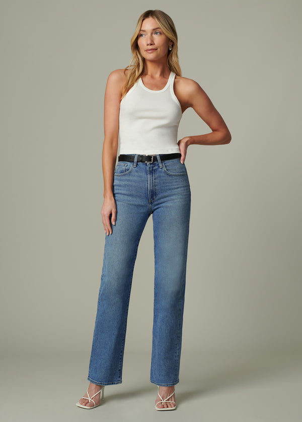 Joes Jeans Margot High Rise Straight in Good Eye – back view