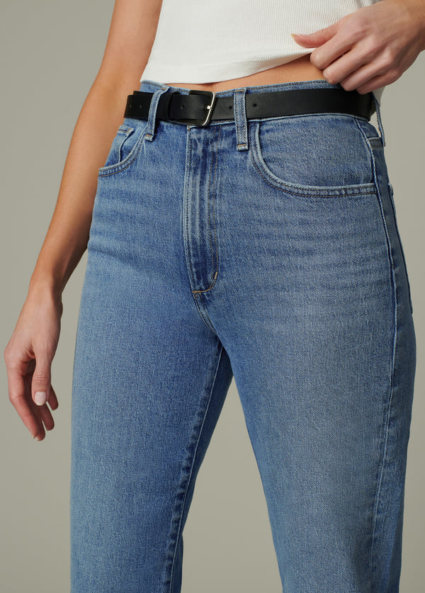 Joes Jeans Margot High Rise Straight in Good Eye – flat lay