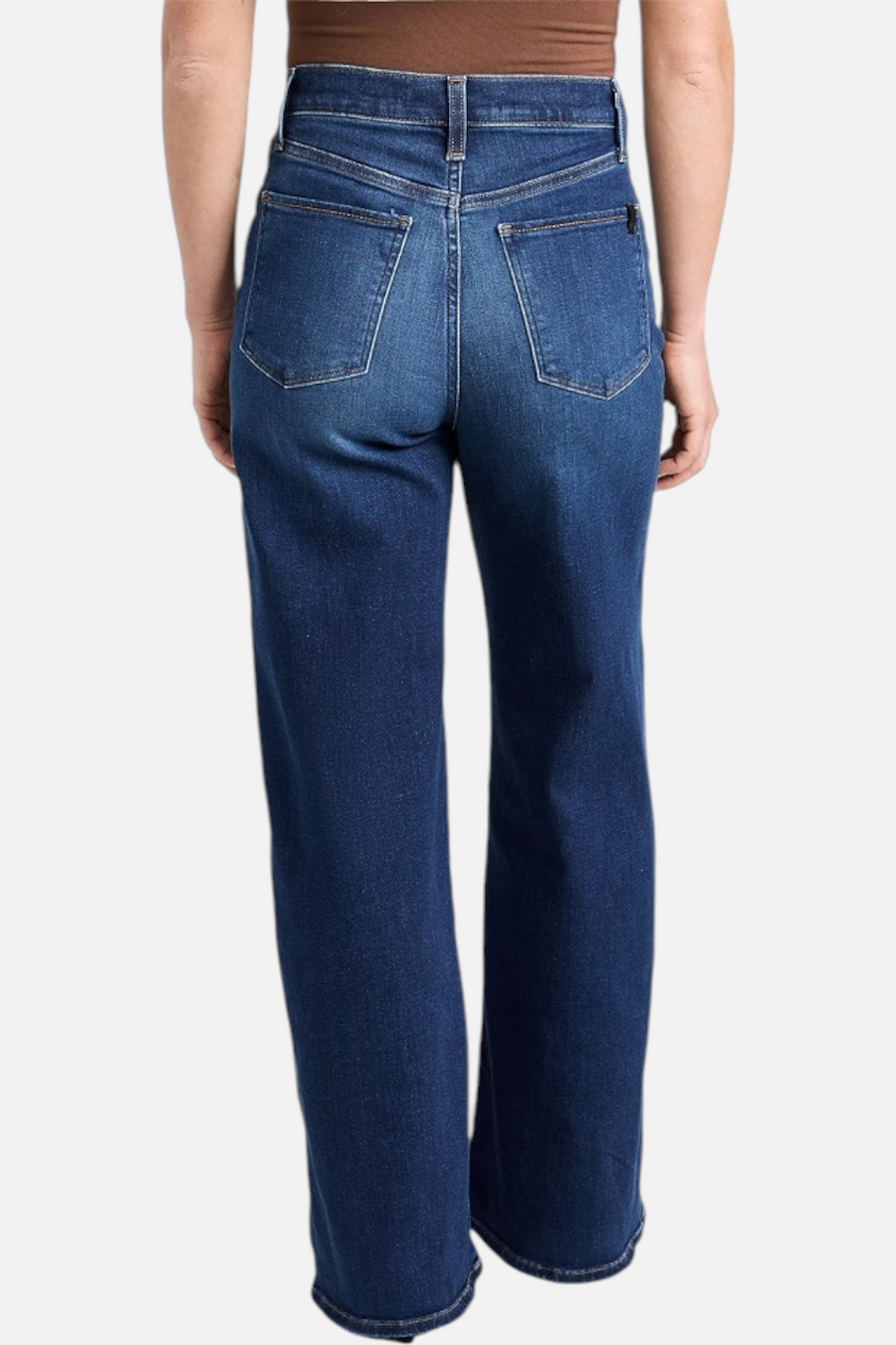 Joe's Jeans Mia Petite Wide Leg Jeans in Exhale – side view