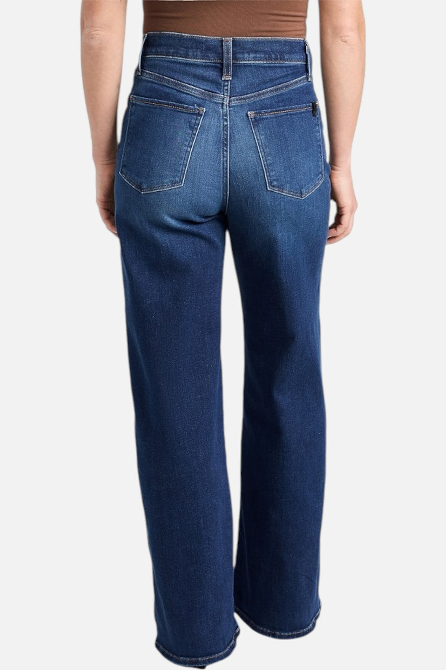 Joe's Jeans Mia Petite Wide Leg Jeans in Exhale – side view