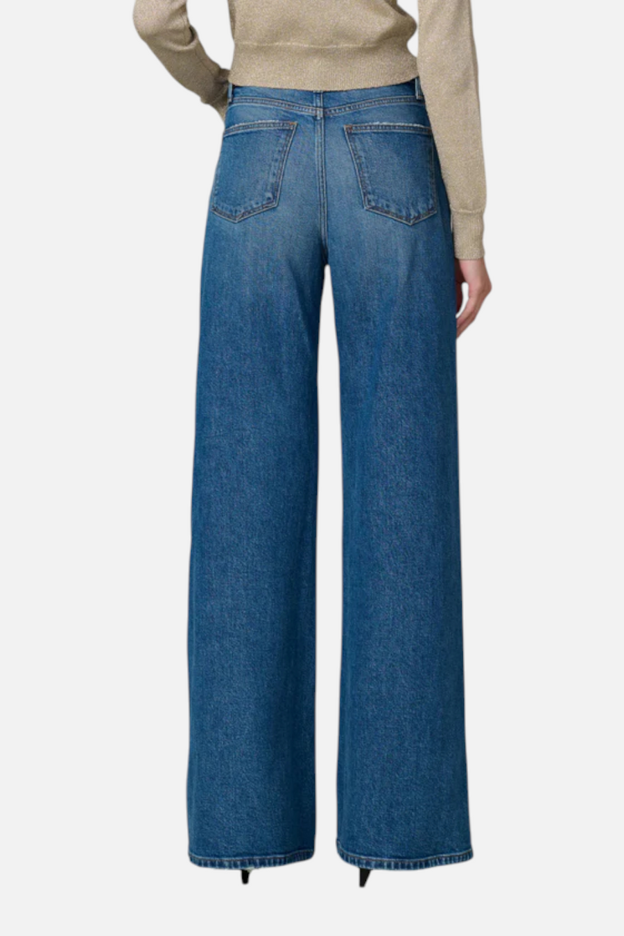 Joes Jeans Mia Wide Leg Jean in Zeal – side view