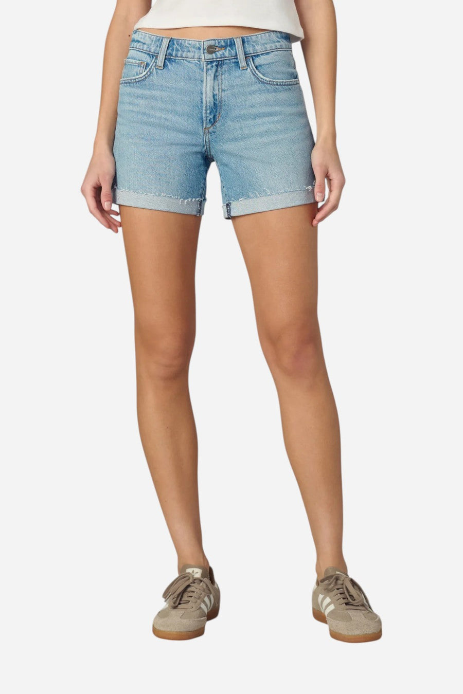 Joe's Jeans The 5" Short with Single Cuff in Taken – front view