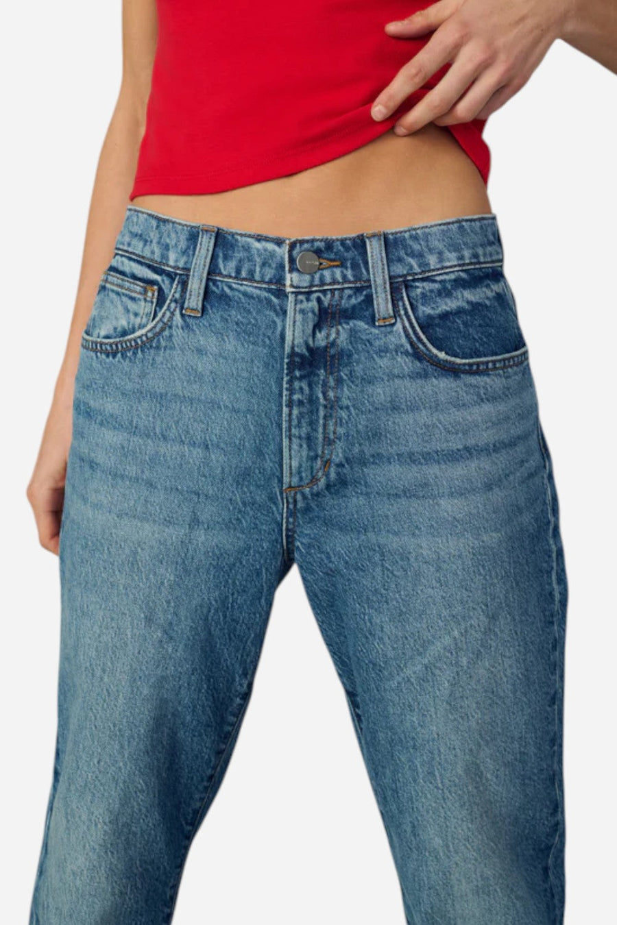 Joe's Jeans The 90S Niki in Aglow – detail