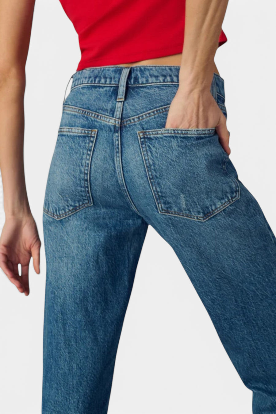 Joe's Jeans The 90S Niki in Aglow – flat lay