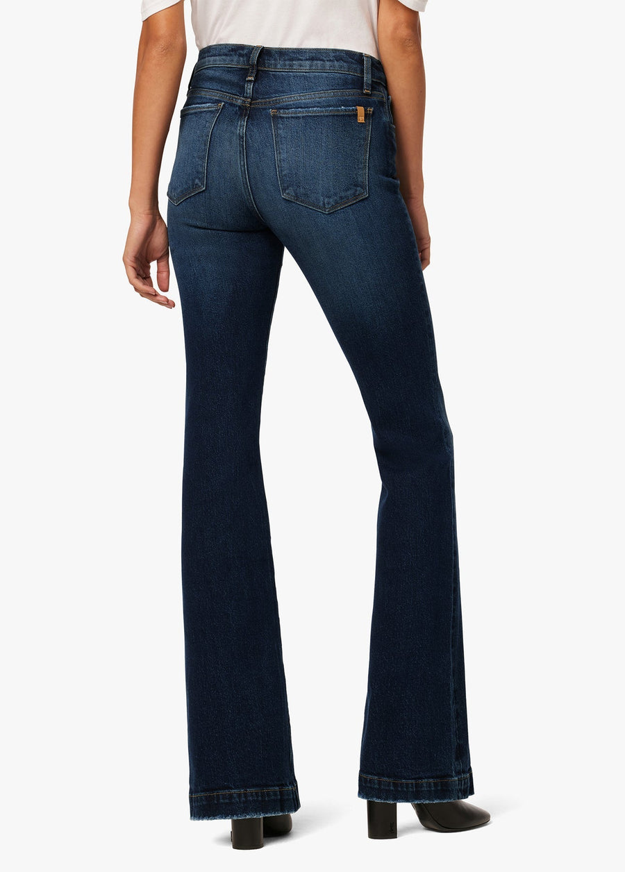 Joe's Jeans The Frankie Mid Rise Bootcut Heirloom Denim Wide Hem – side view