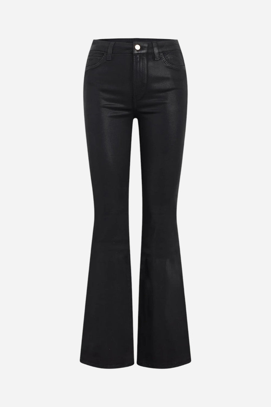 Joe's Jeans The Hi Honey Bootcut in Coated Black - 32" Inseam – alternate