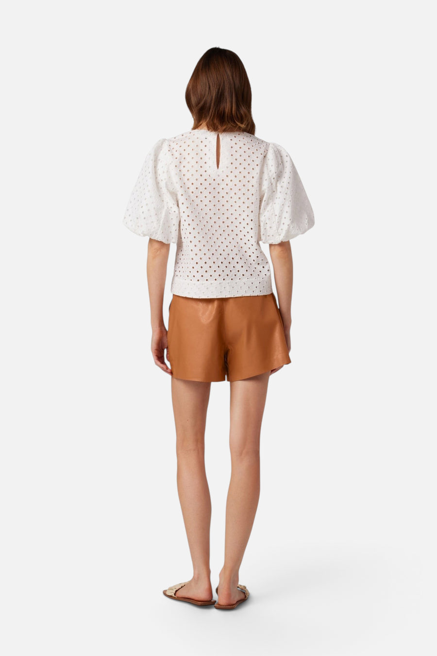Joes Jeans The Johnnie Weightless Vegan Leather Short – alternate