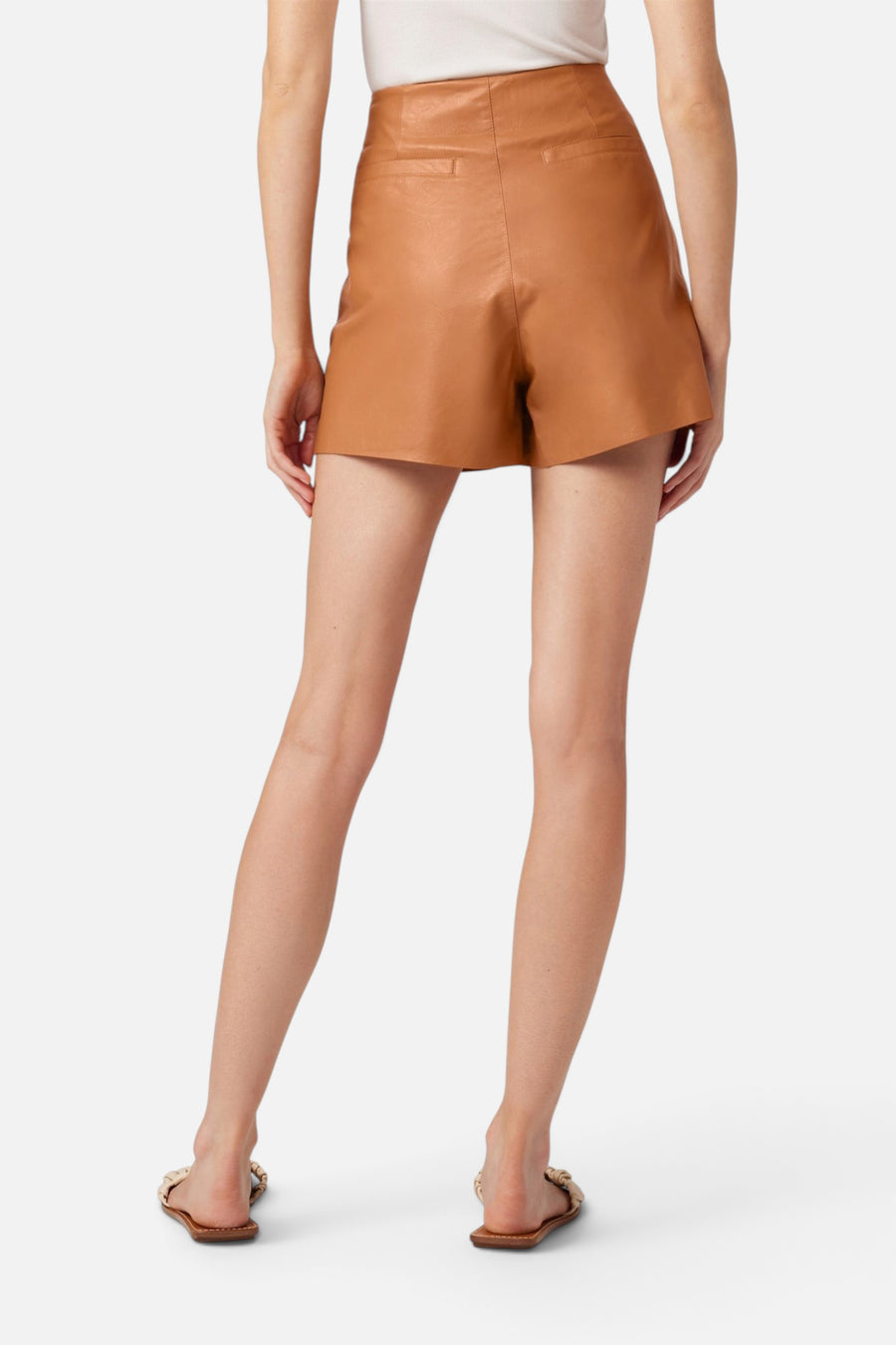 Joes Jeans The Johnnie Weightless Vegan Leather Short – side view