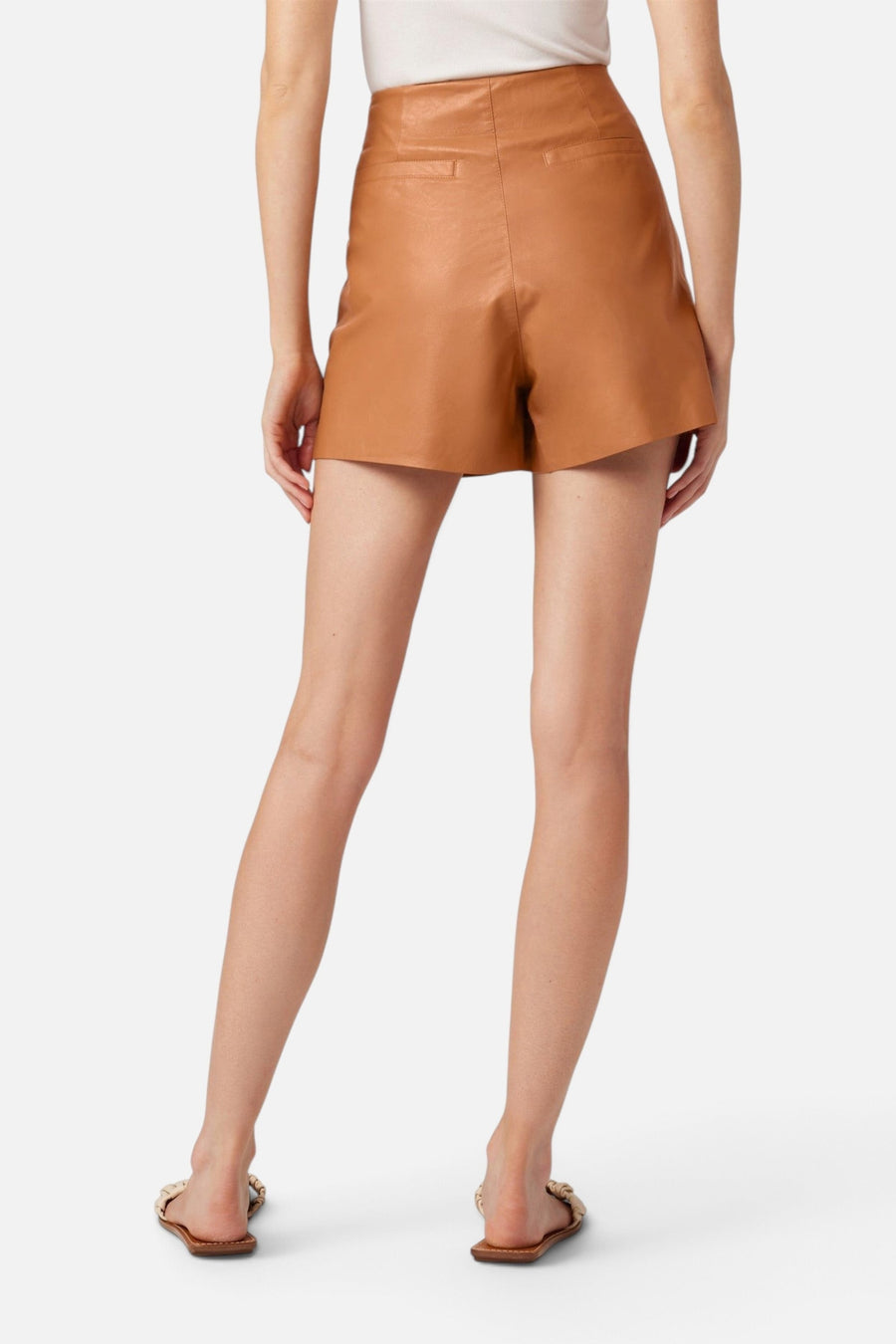 Joes Jeans The Johnnie Weightless Vegan Leather Short – side view