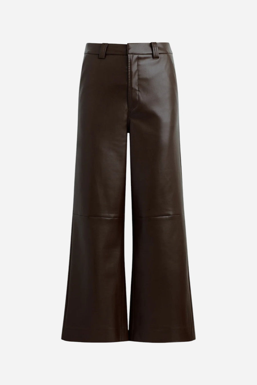 Joe's Jeans The Mia Vegan Leather Trouser in Coffee Bean – alternate