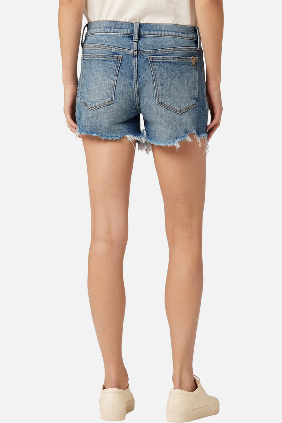 Joes Jeans The Ozzie with Frayed Hem in Opposites Attract – back view