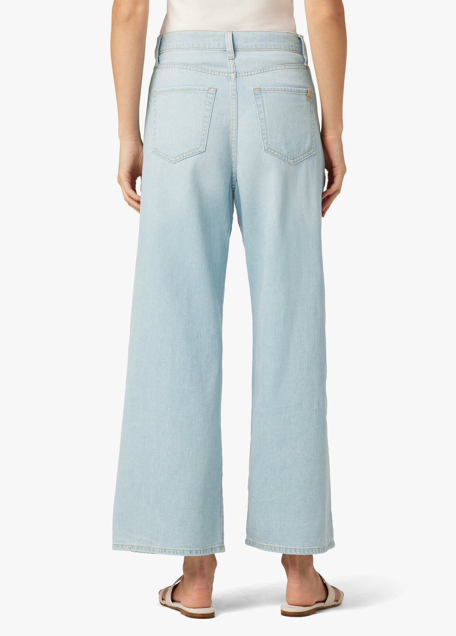 Joes Jeans The Pleated Wide Leg Ankle Weightless in Charming – side view