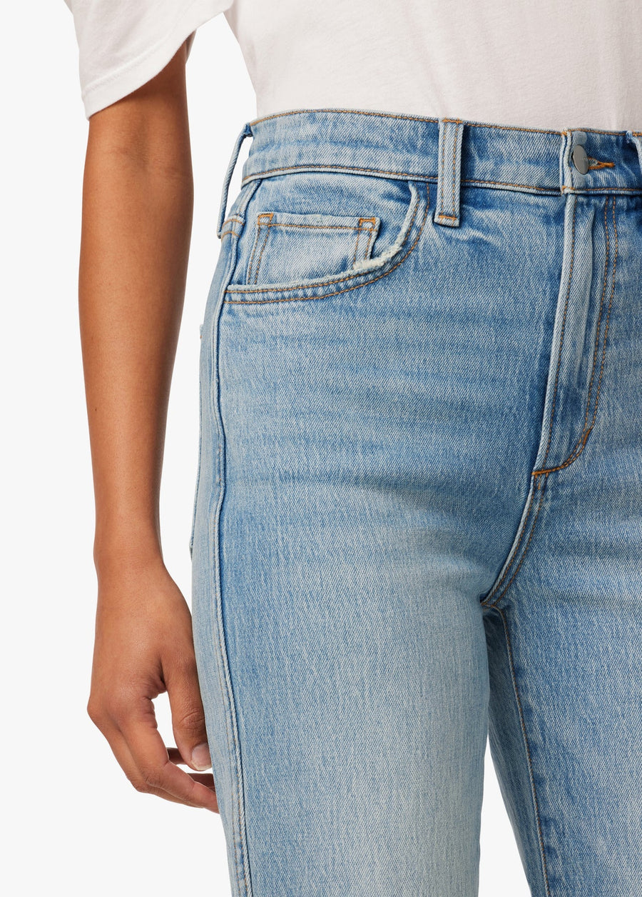Joes Jeans The Raine High Rise Straight Ankle Vintage Stretch in Brightside – detail