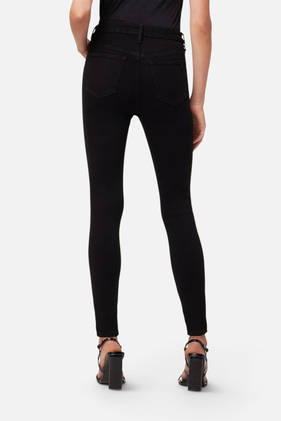 Joes Jeans The Snapback Hi Honey Skinny Jeans,  Black – side view