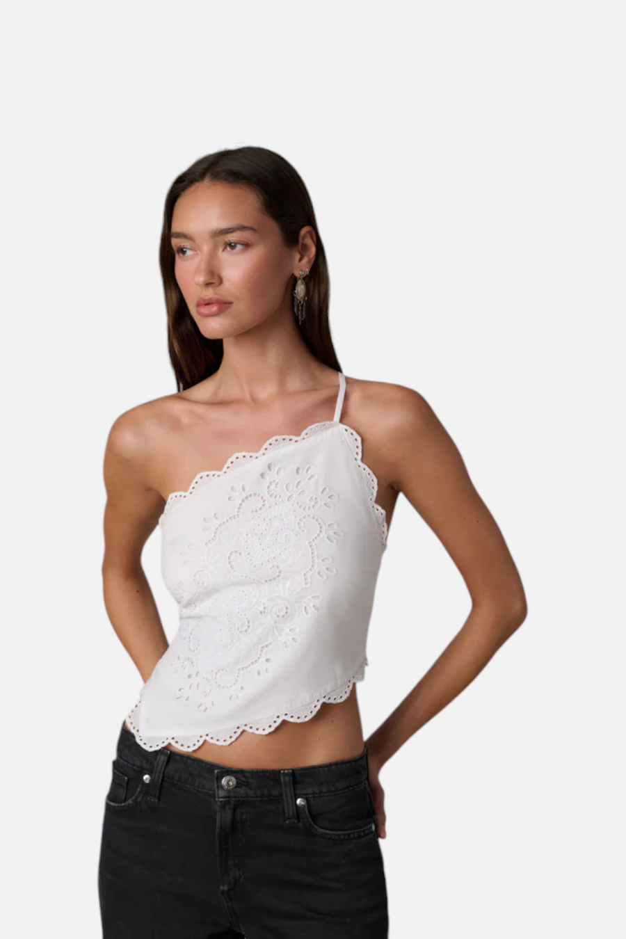 Joes Jeans Tina Top in White – alternate