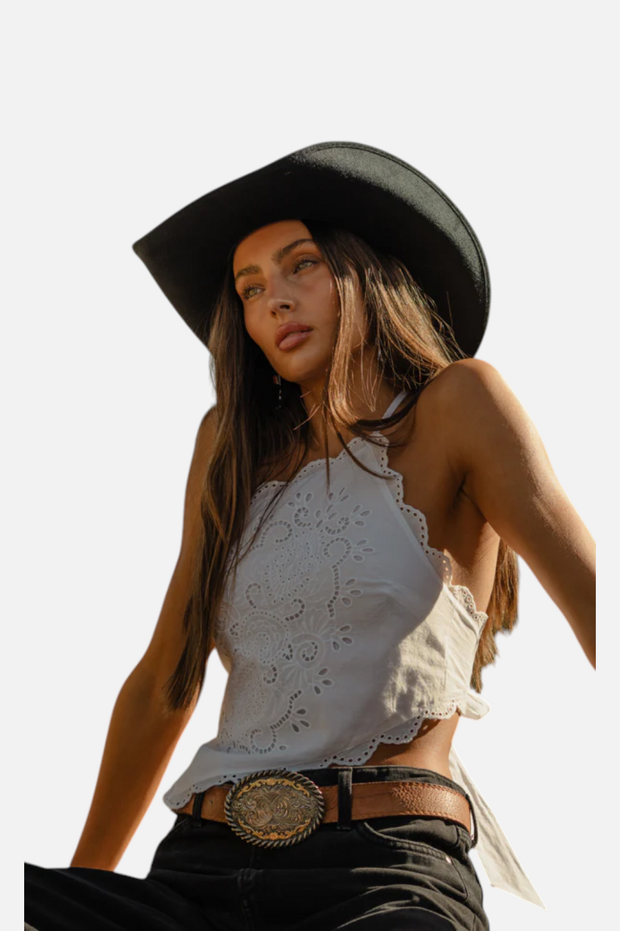 Joes Jeans Tina Top in White – back view