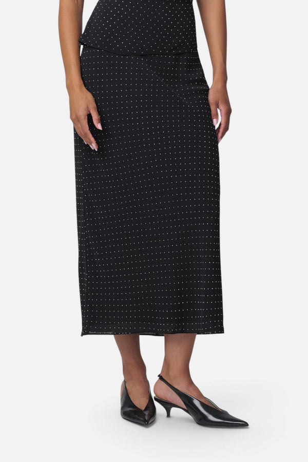 Joe's Jeans Women's Isla Midi Skirt in Black