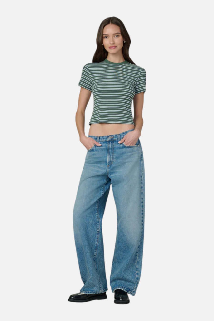 Joes Jeans Women's Ryan Low Slung Baggy in Anonymous – side view