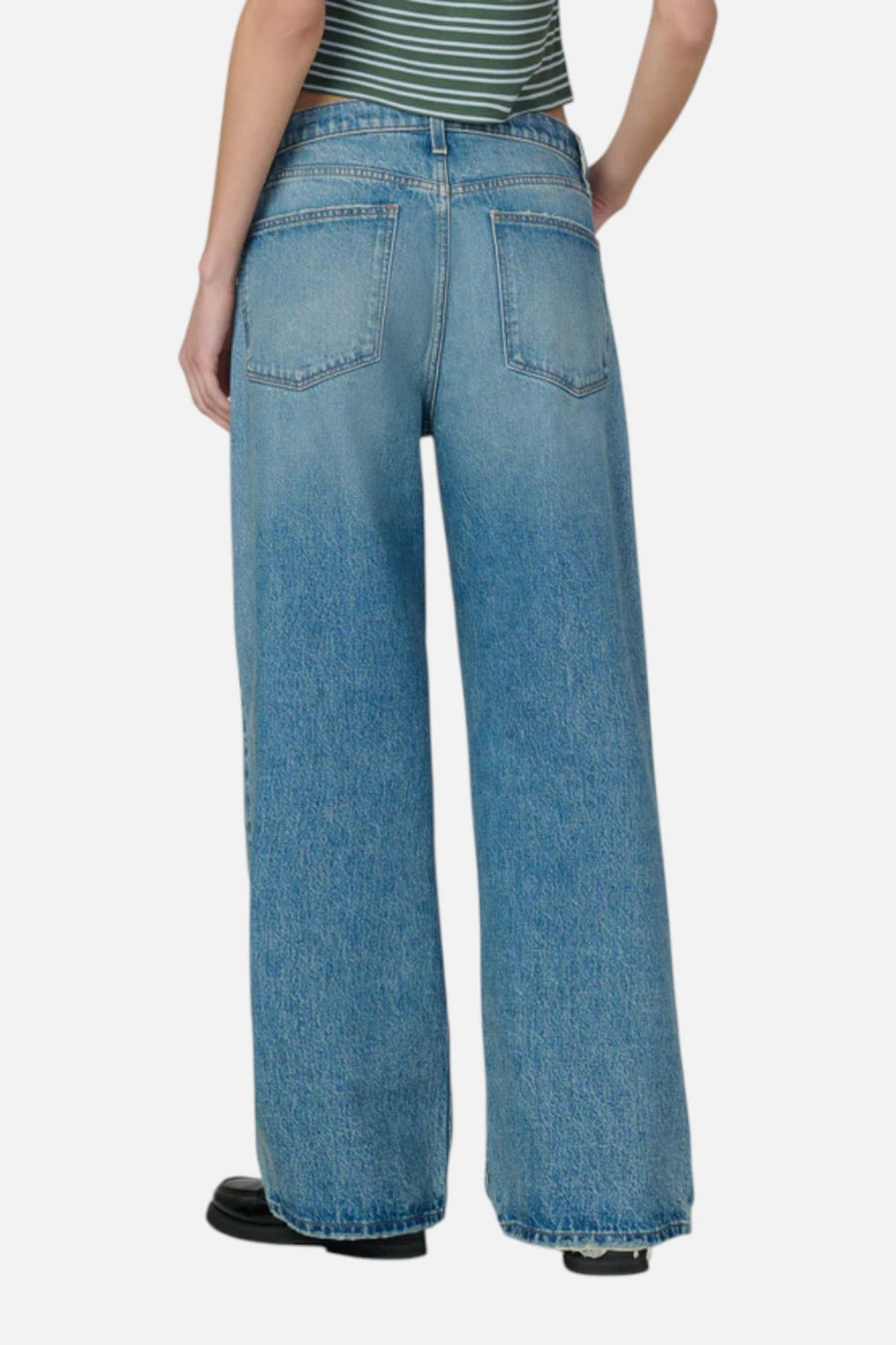 Joes Jeans Women's Ryan Low Slung Baggy in Anonymous – side view