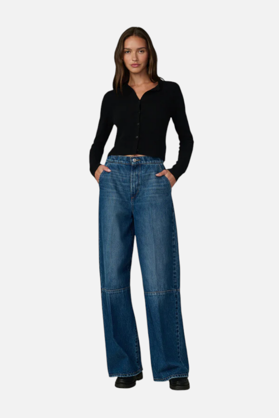 Joes Jeans Women's Seamed Harlowe Trouser in Frequent – front view