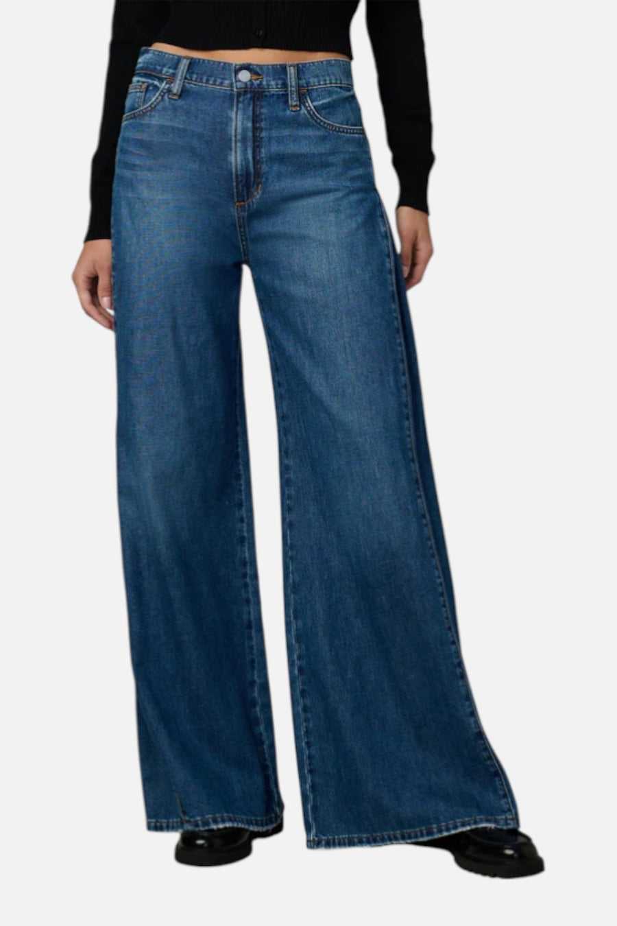 Joes Jeans Women's The Side Pleat Jean in Cherished – on model